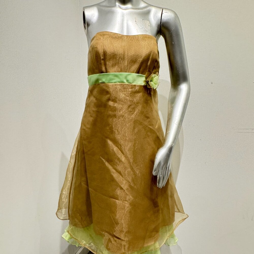 Jordan Fashiond Beige Midi Dress